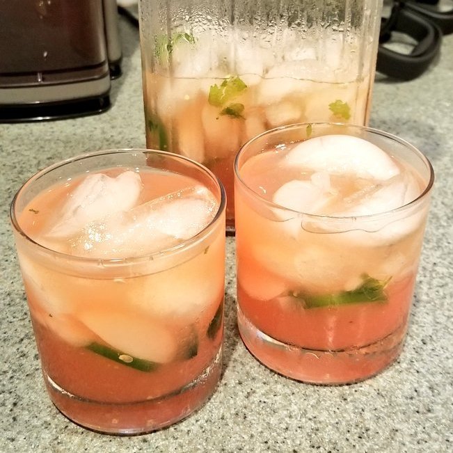 Summer Watermelon-Jalapeño Margarita
